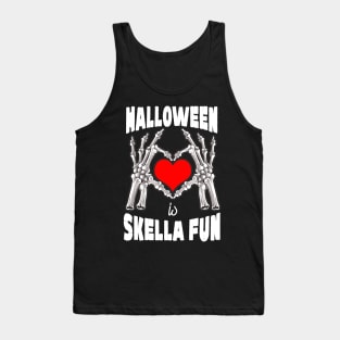 Halloween Is Skella Fun Tank Top